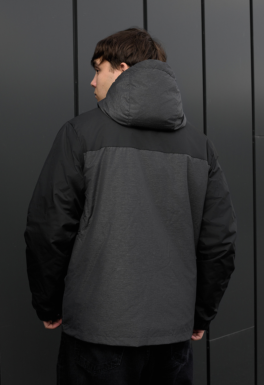 Geacă demi-sezon Staff tul graphite & black