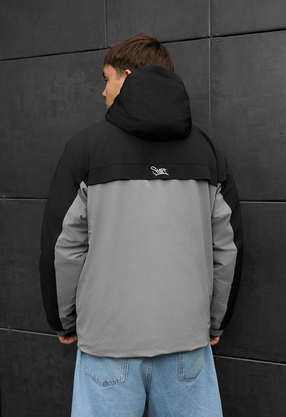 Geacă Staff skay gray & black