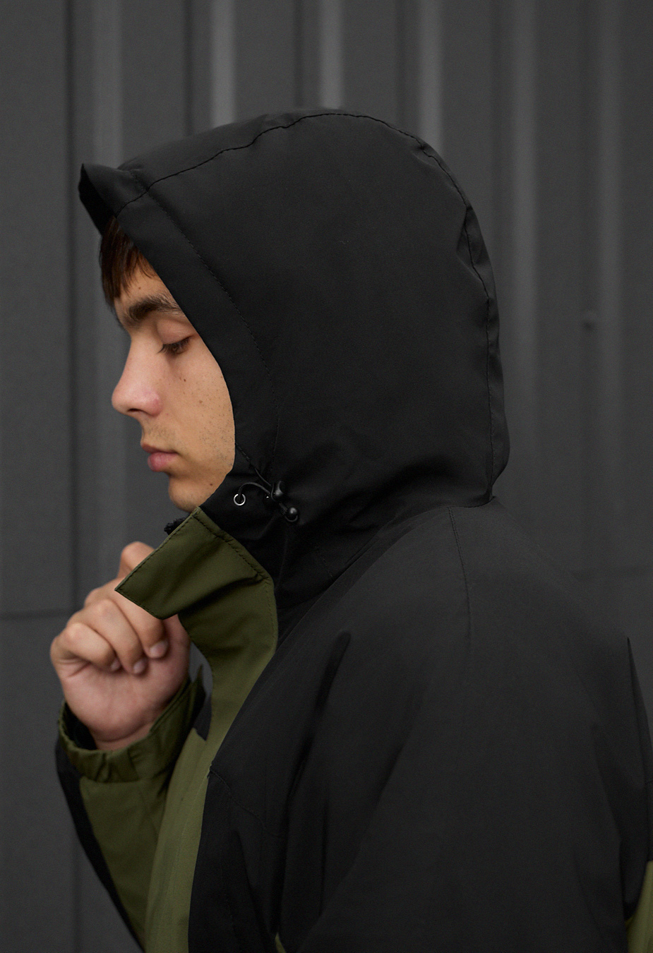 Geacă Staff skay khaki & black