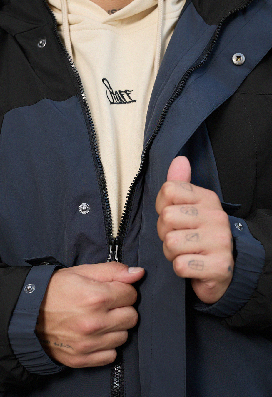 Geacă Staff skay navy & black