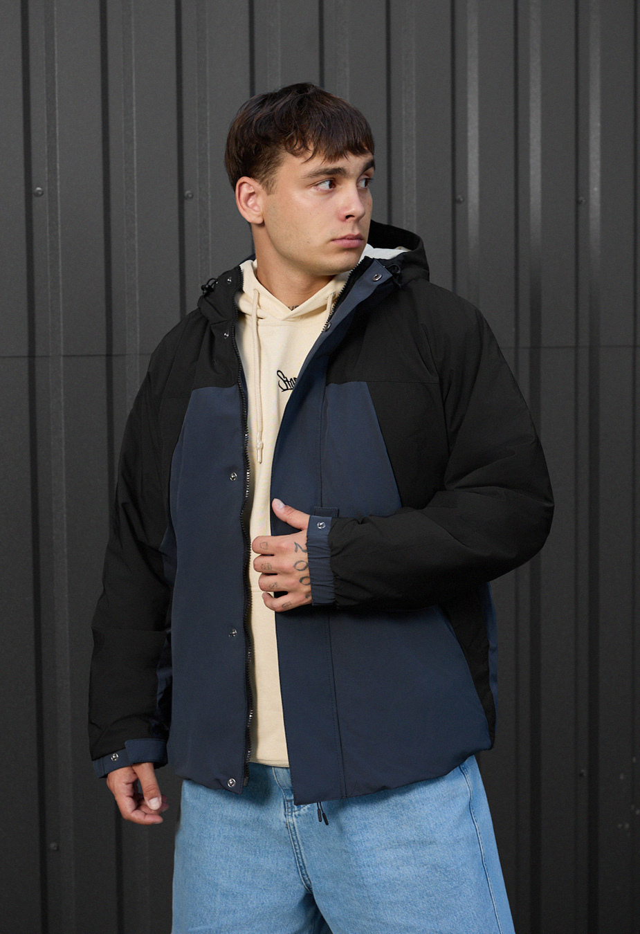 Geacă Staff skay navy & black