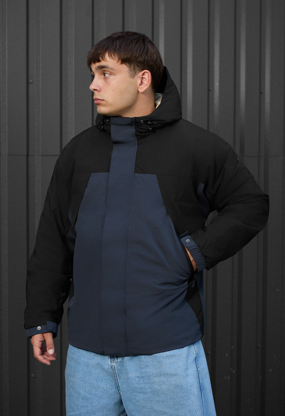 Geacă Staff skay navy & black