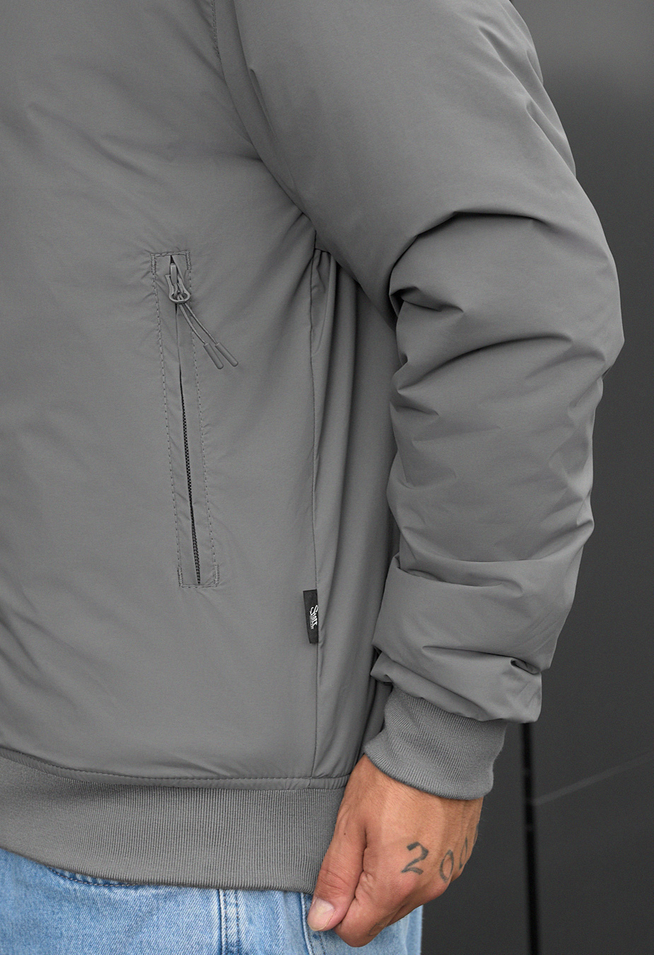 Bomber Staff jalt gray