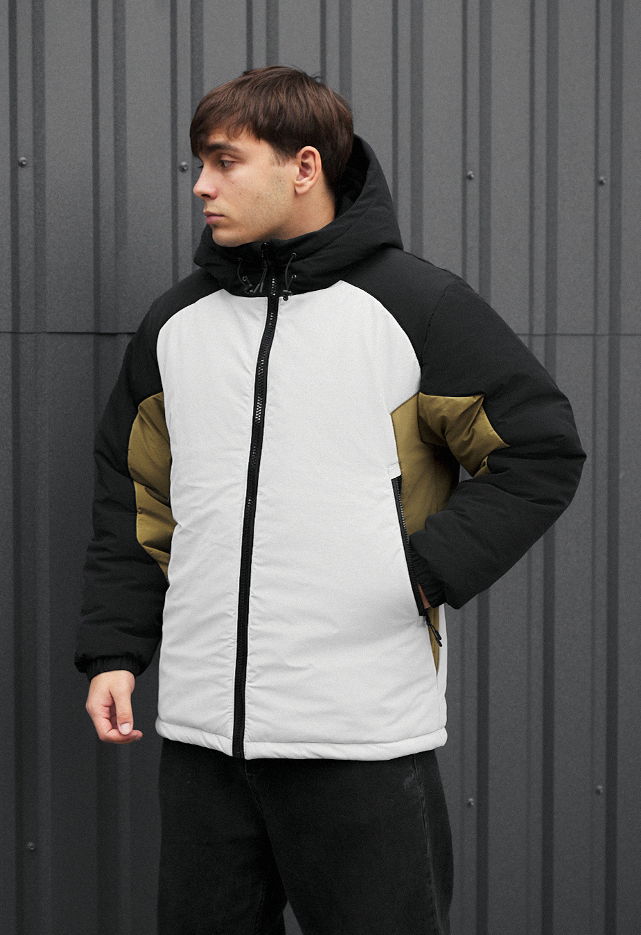 Geacă de iarnă Staff co mix