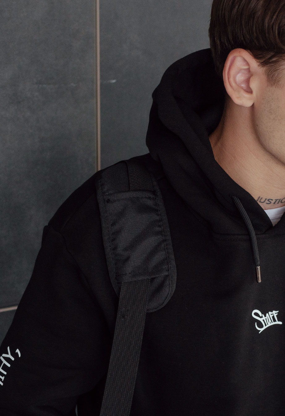 Geantă sport Staff black logo