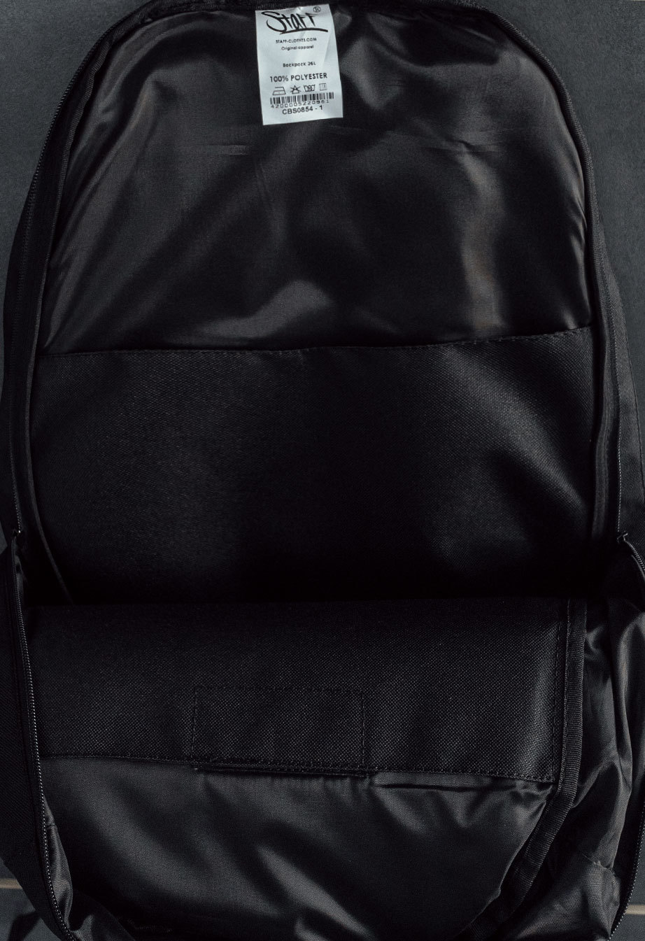 Rucsac Staff poly 30L logo black