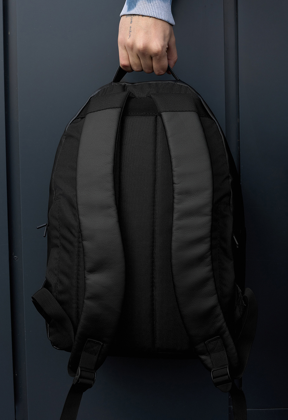 Rucsac Staff op 19L black leather
