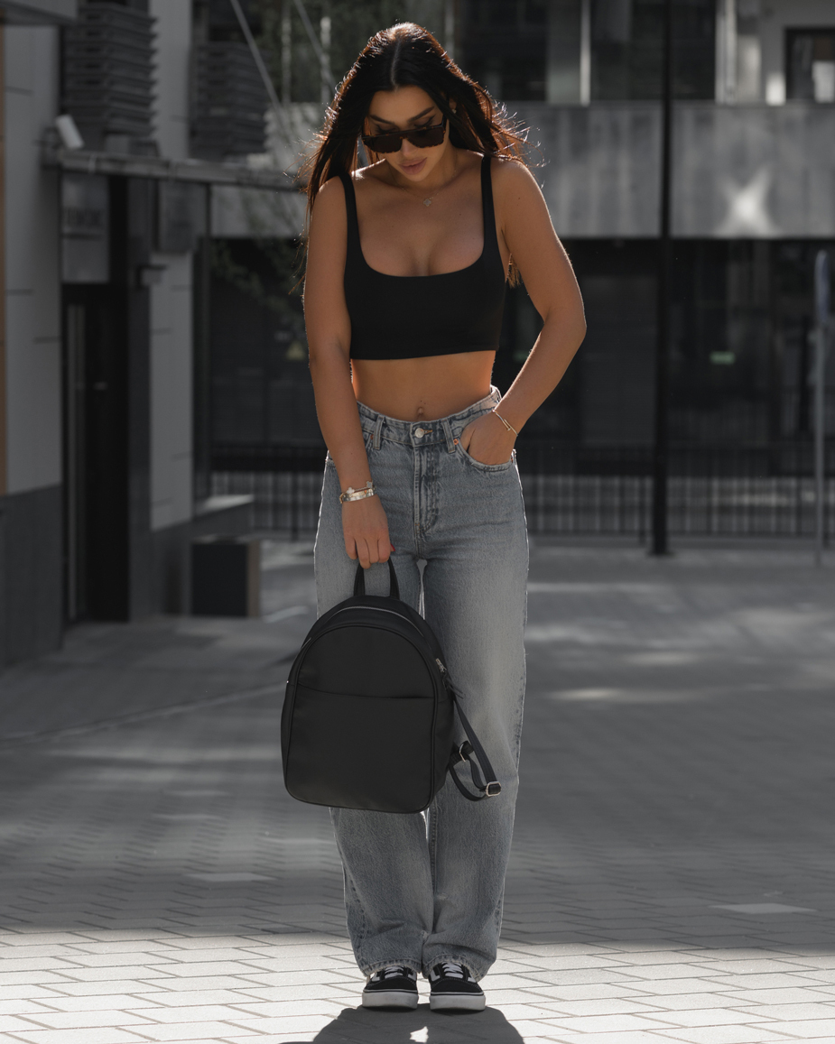 Rucsac de damă Staff iv leather black