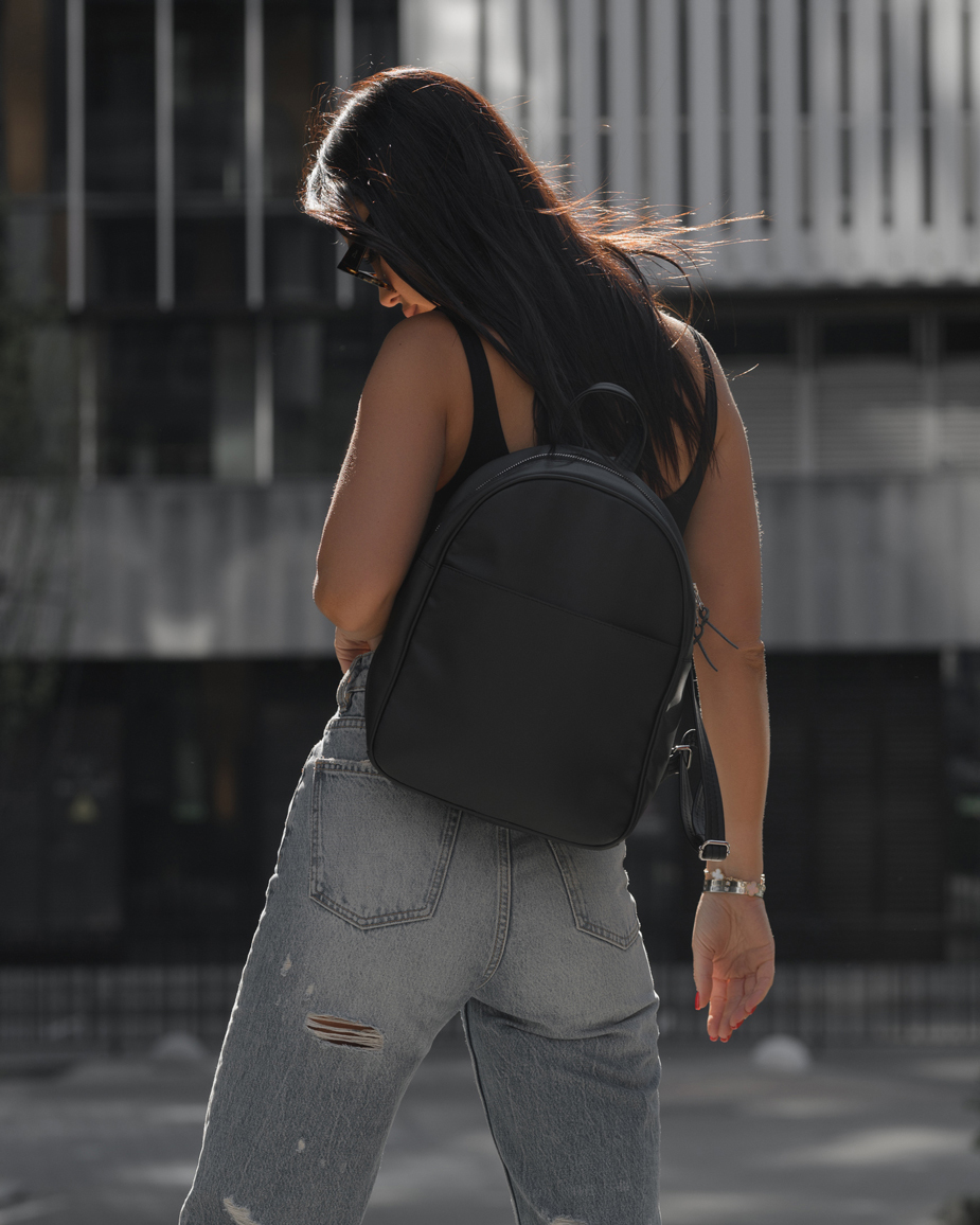 Rucsac de damă Staff iv leather black