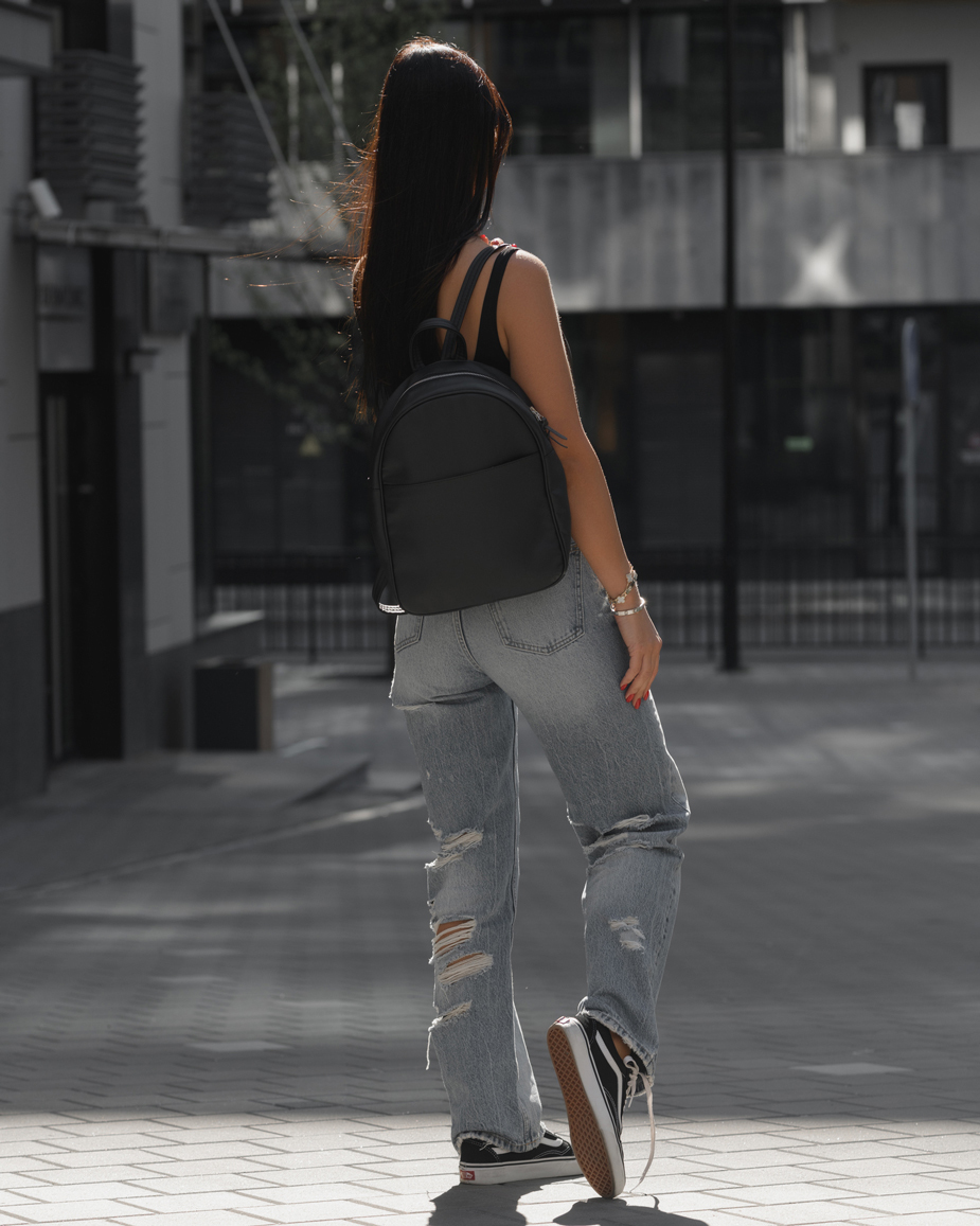 Rucsac de damă Staff iv leather black