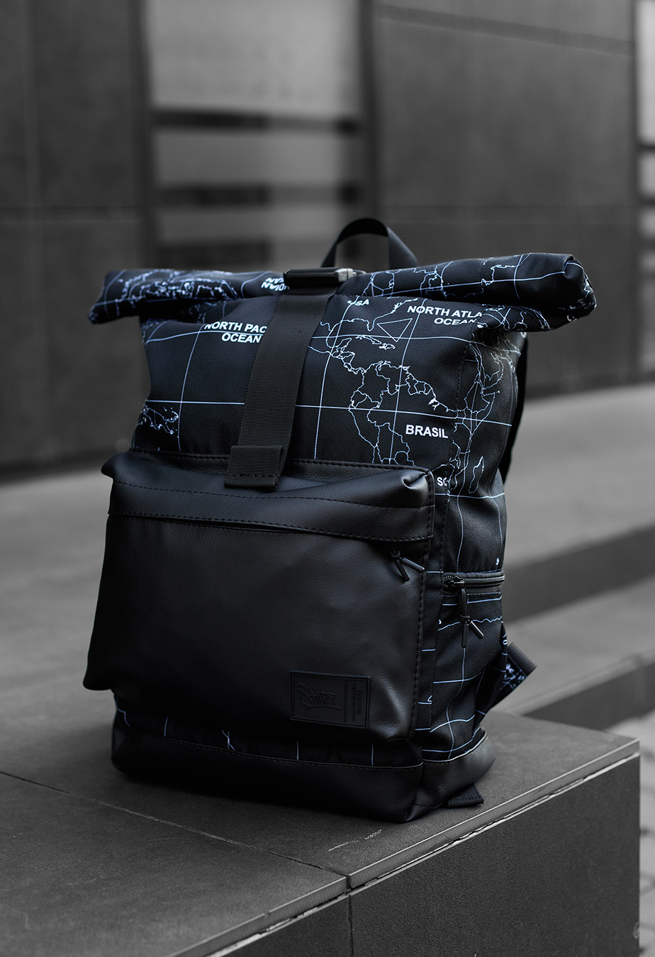 Rucsac Staff rolltop 22L geography