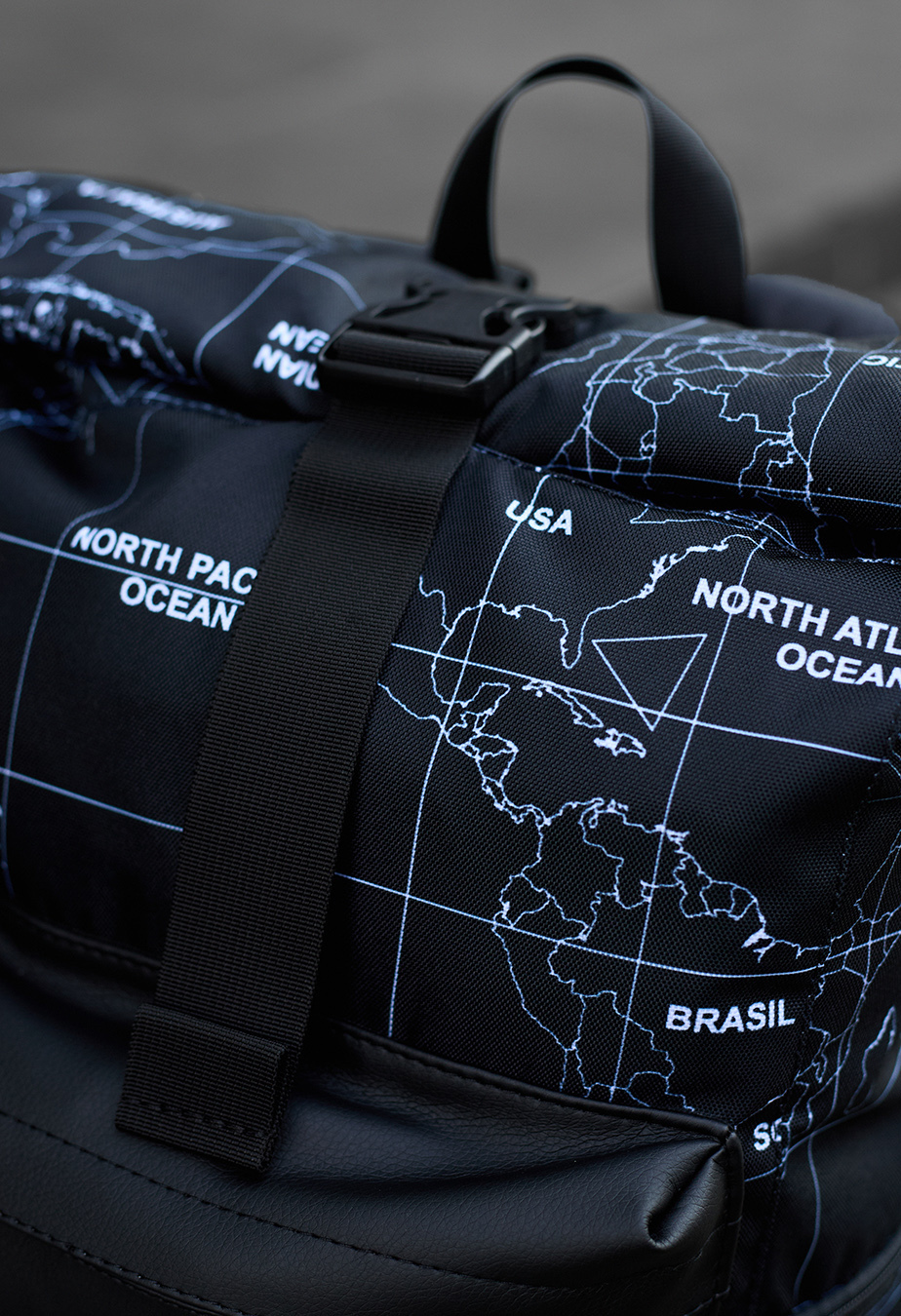 Rucsac Staff rolltop 22L geography