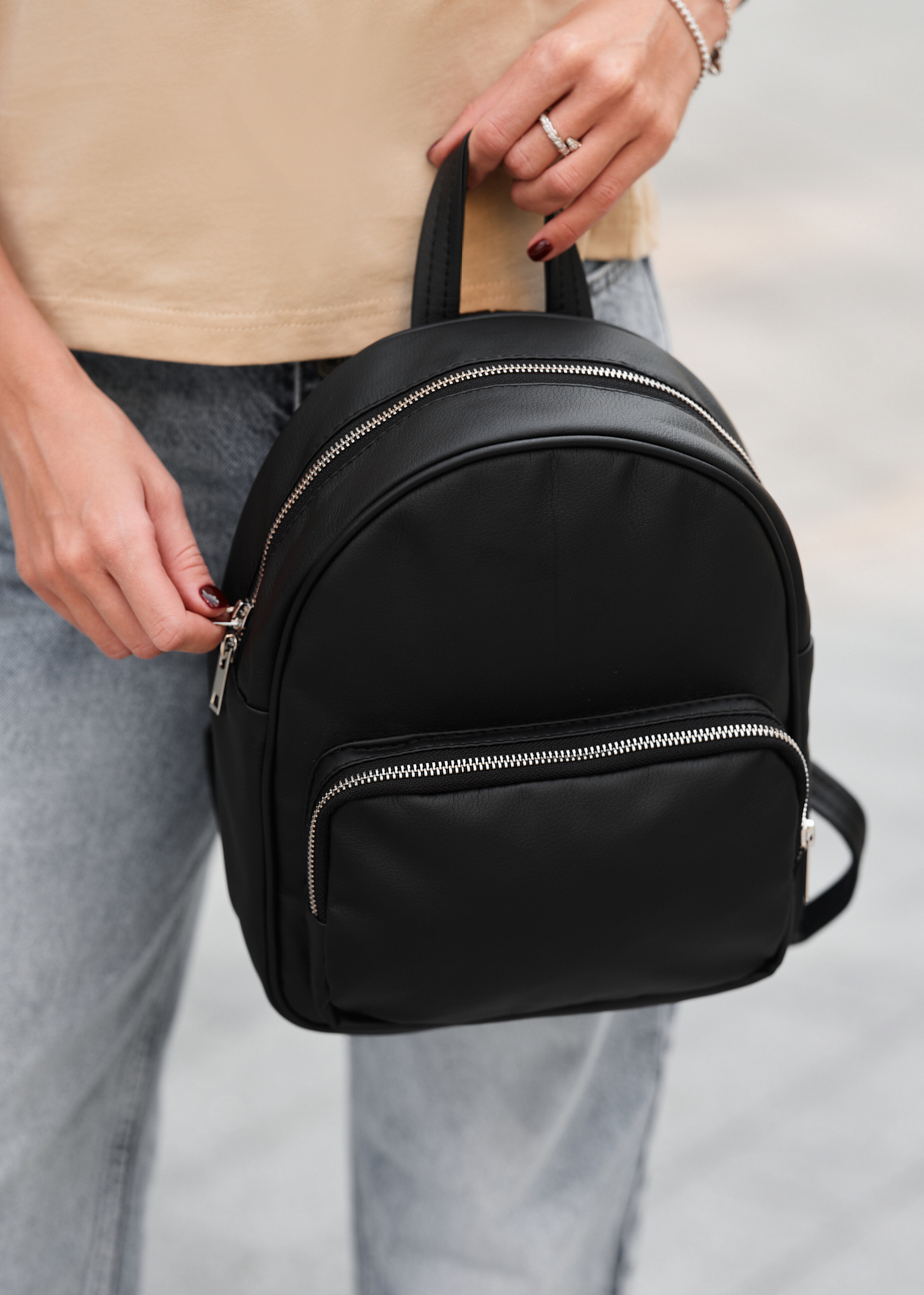 Rucsac de damă Staff vol leather black