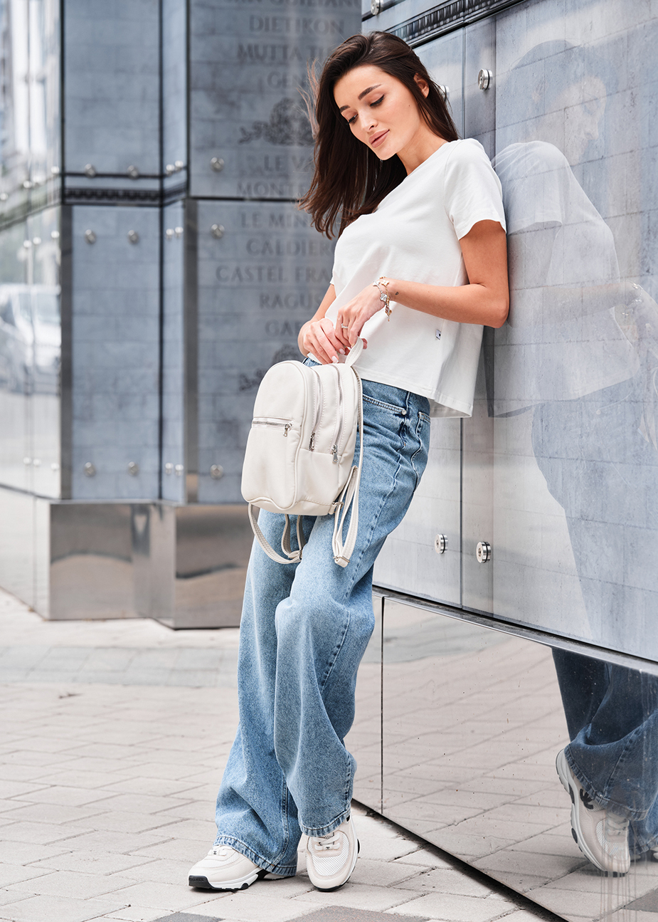 Rucsac de damă Staff 7L light beige