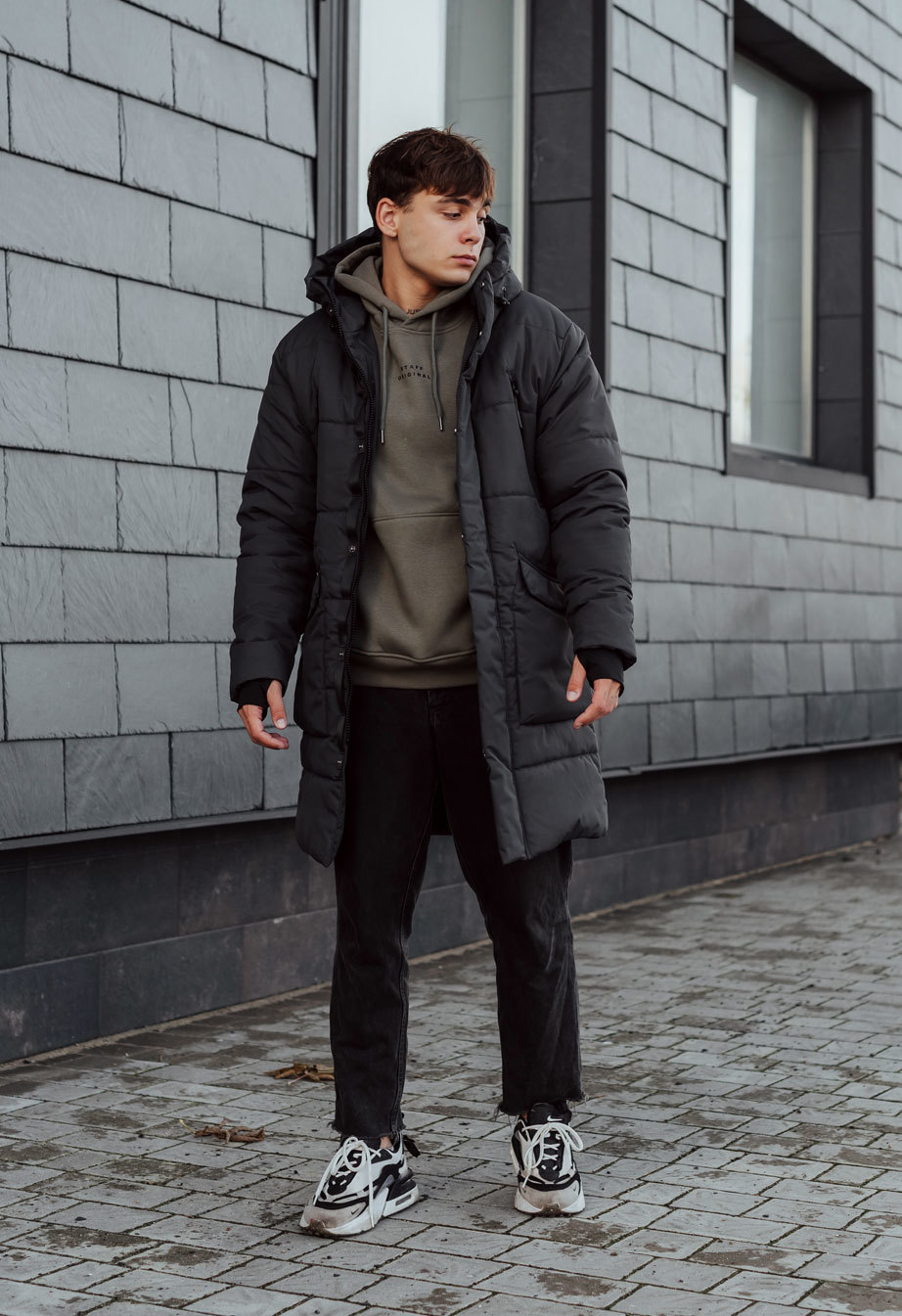 Parka de iarnă Staff no dark gray