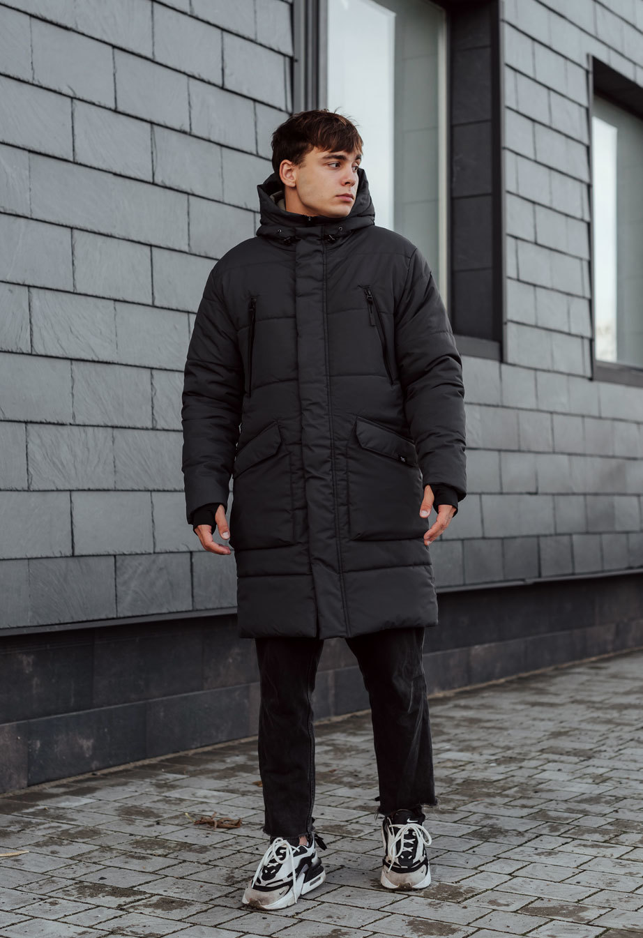 Parka de iarnă Staff no dark gray