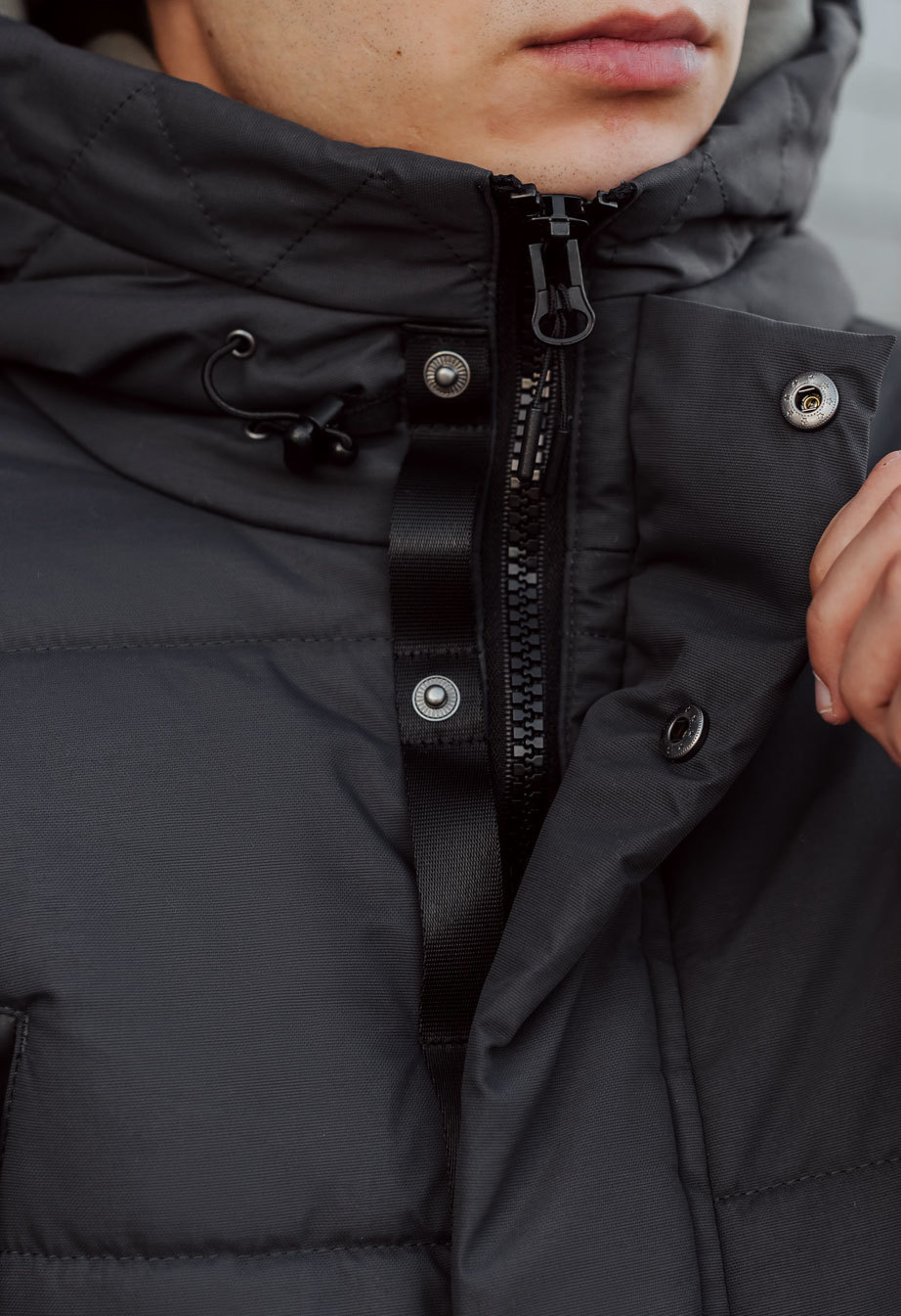 Parka de iarnă Staff no dark gray