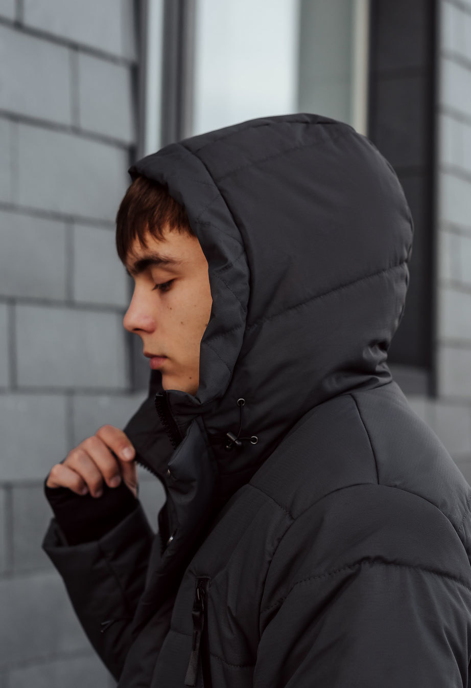 Parka de iarnă Staff no dark gray