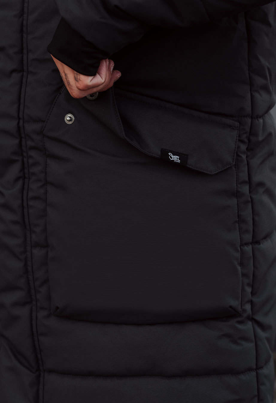 Parka de iarnă Staff no dark gray
