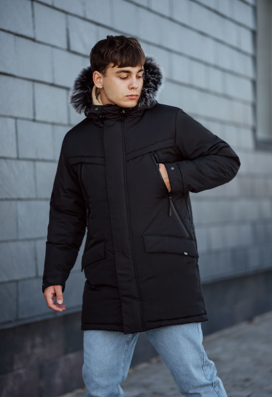 Parka de iarnă Staff atrk black