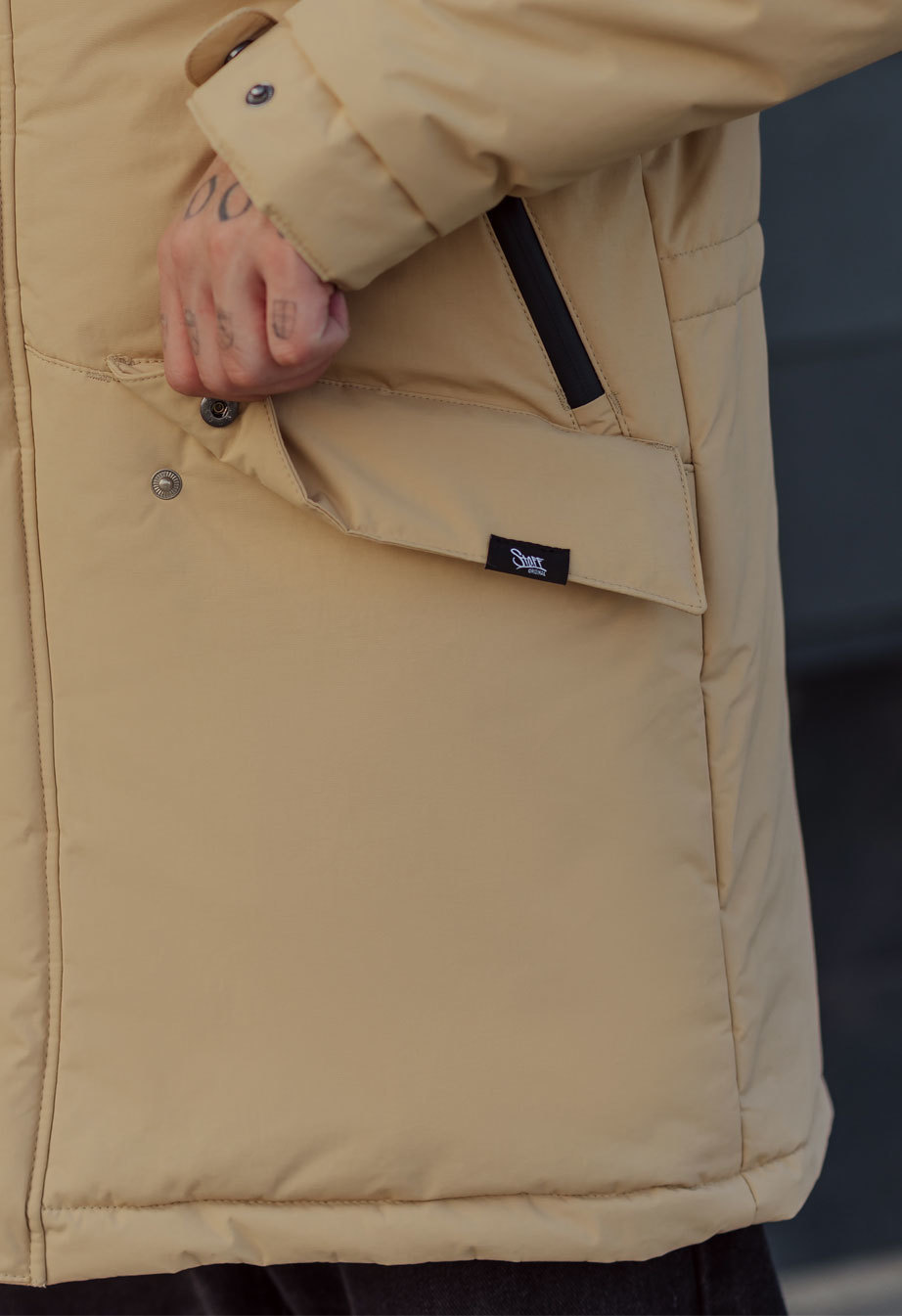 Parka Staff atrk beige