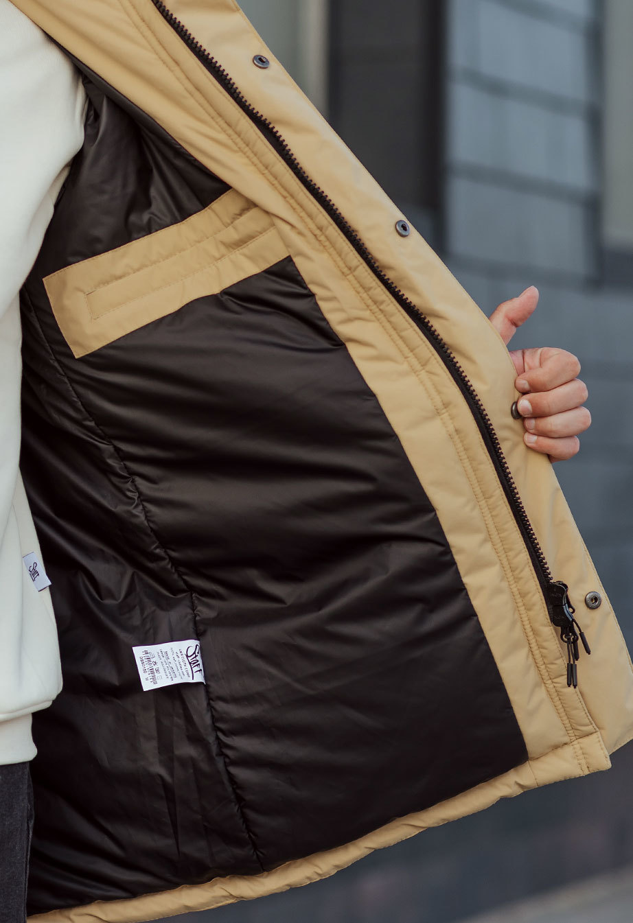 Parka Staff atrk beige