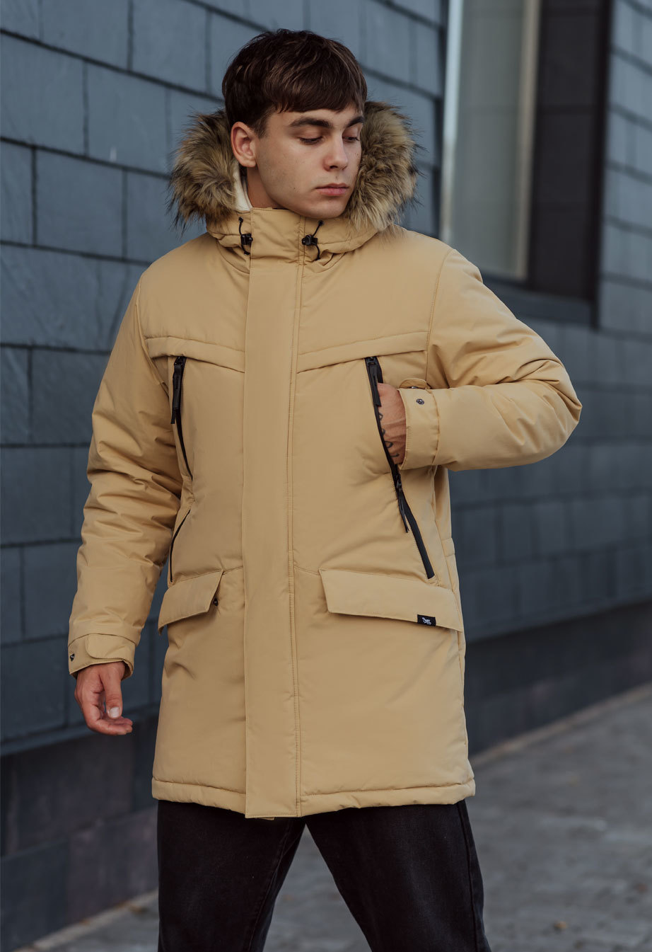 Parka Staff atrk beige