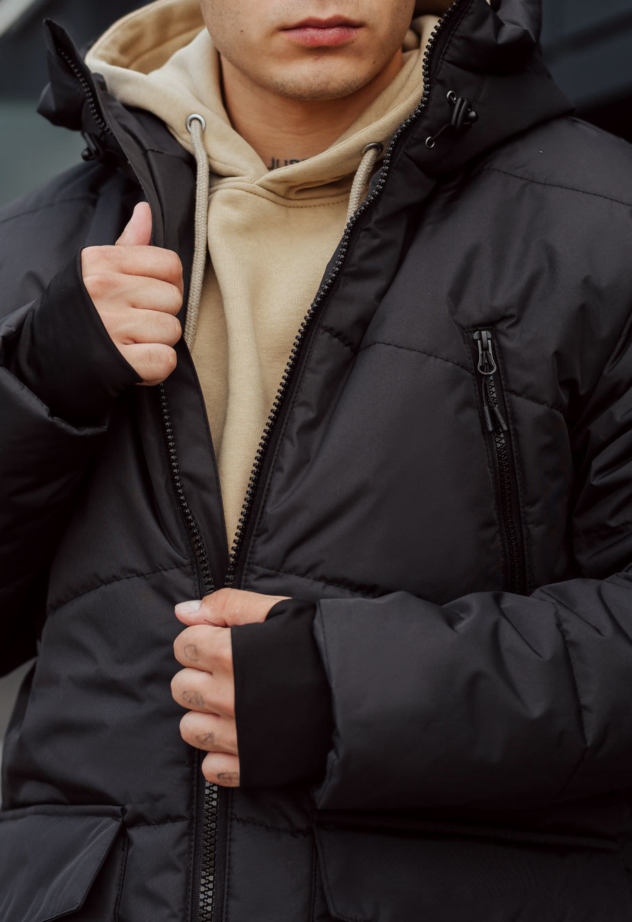 Parka de iarnă Staff nim black