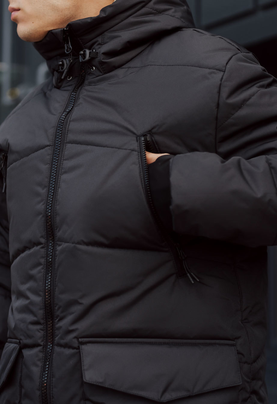 Parka de iarnă Staff nim black