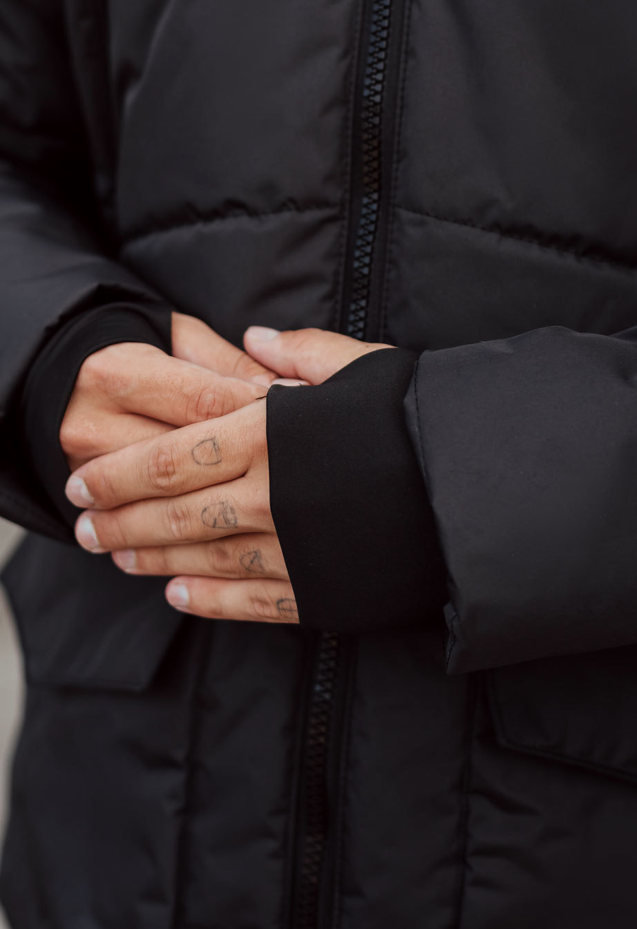 Parka de iarnă Staff nim black