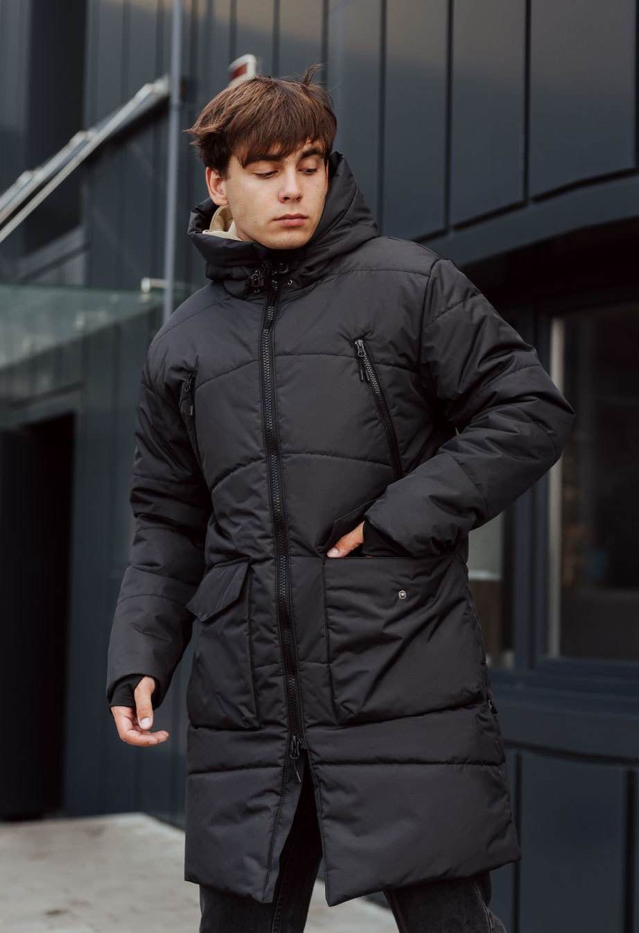 Parka de iarnă Staff nim black