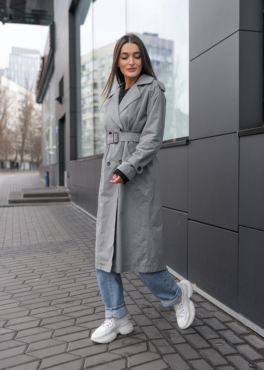 Trench de damă Staff cap gray