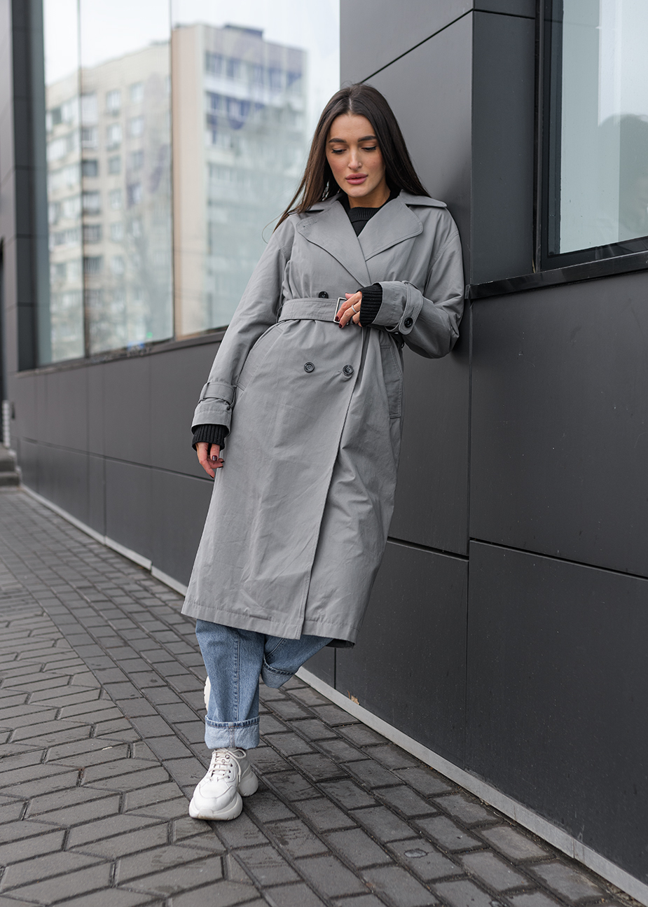 Trench de damă Staff cap gray