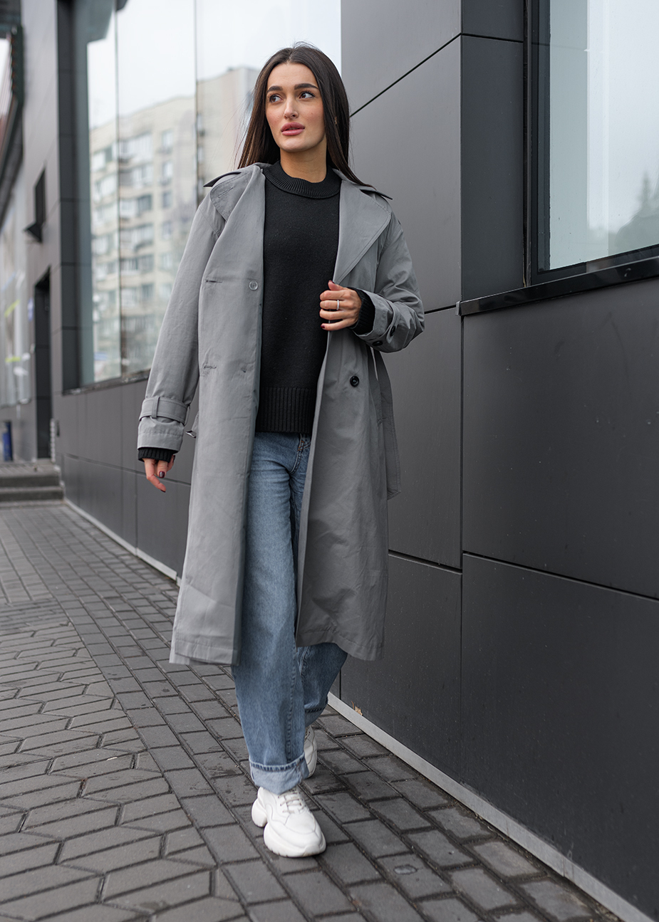 Trench de damă Staff cap gray