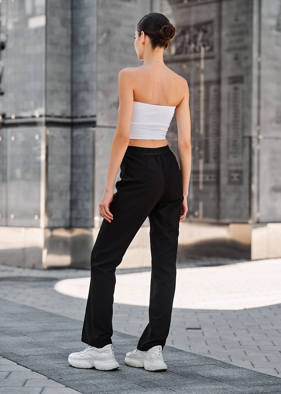 Pantaloni de damă Staff hi black