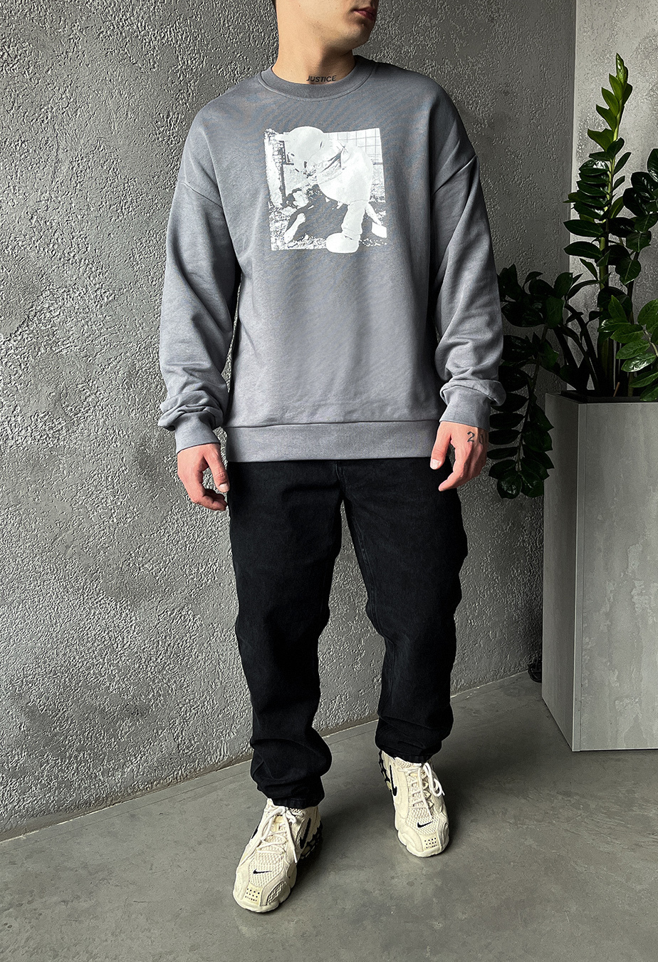 Bluza de trening Staff poo oversize
