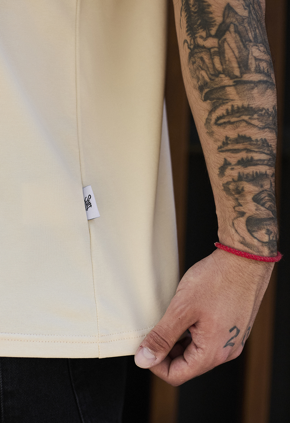 Tricou Staff milk basic