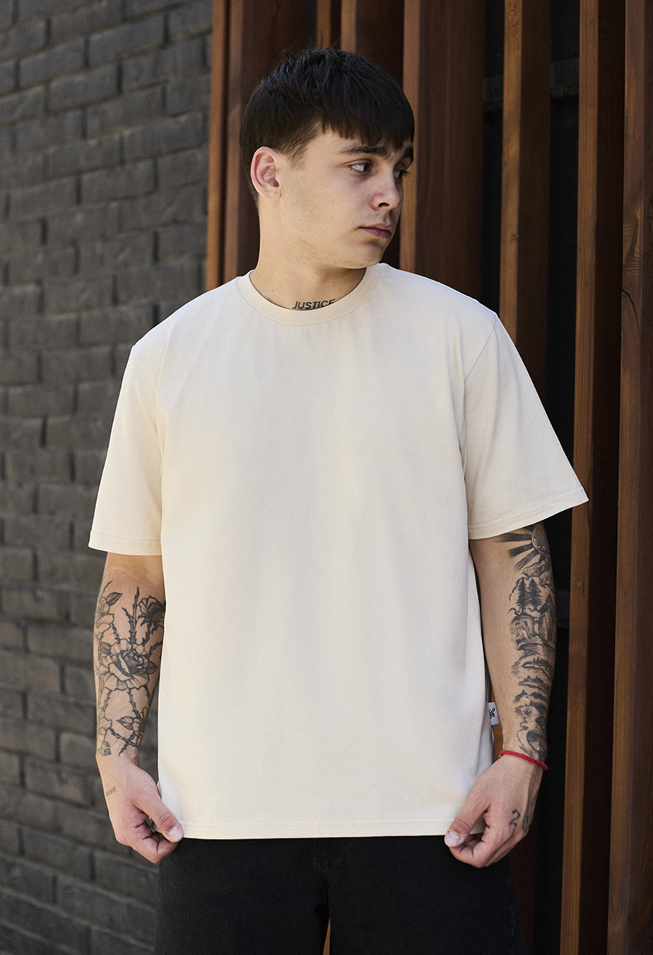 Tricou Staff milk basic
