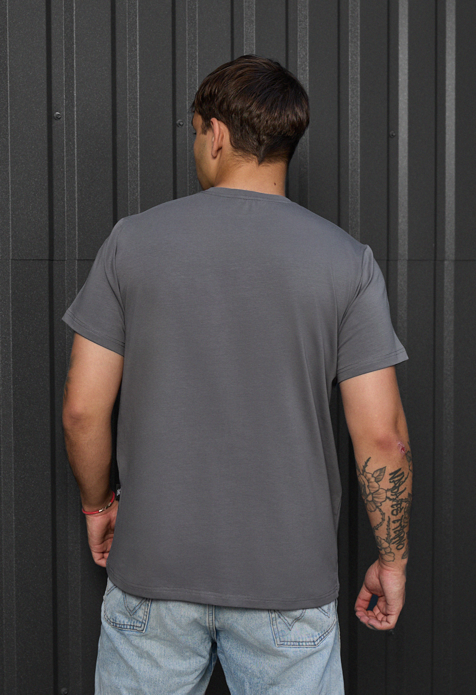 Tricou Staff pi gray