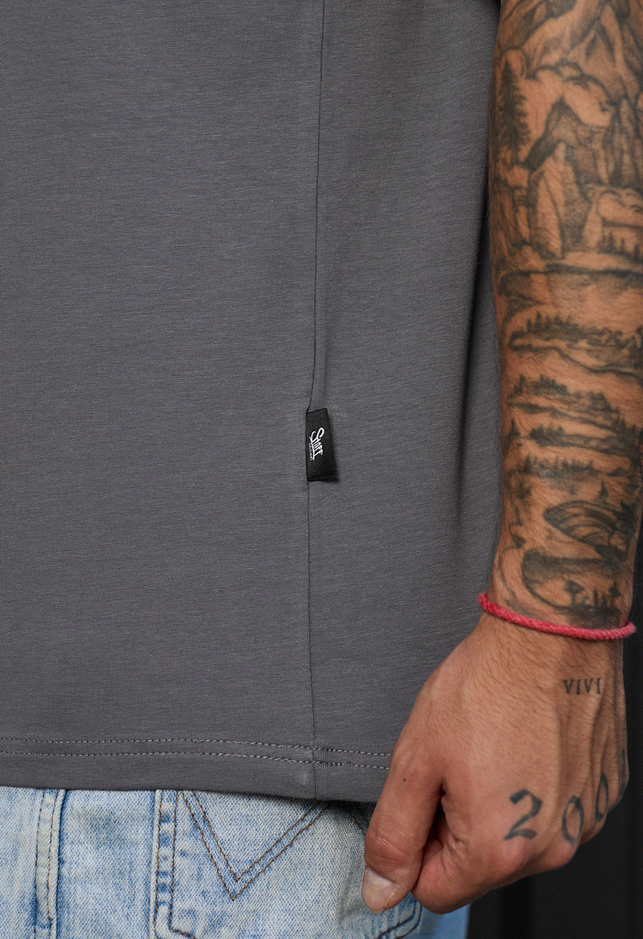 Tricou Staff pi gray