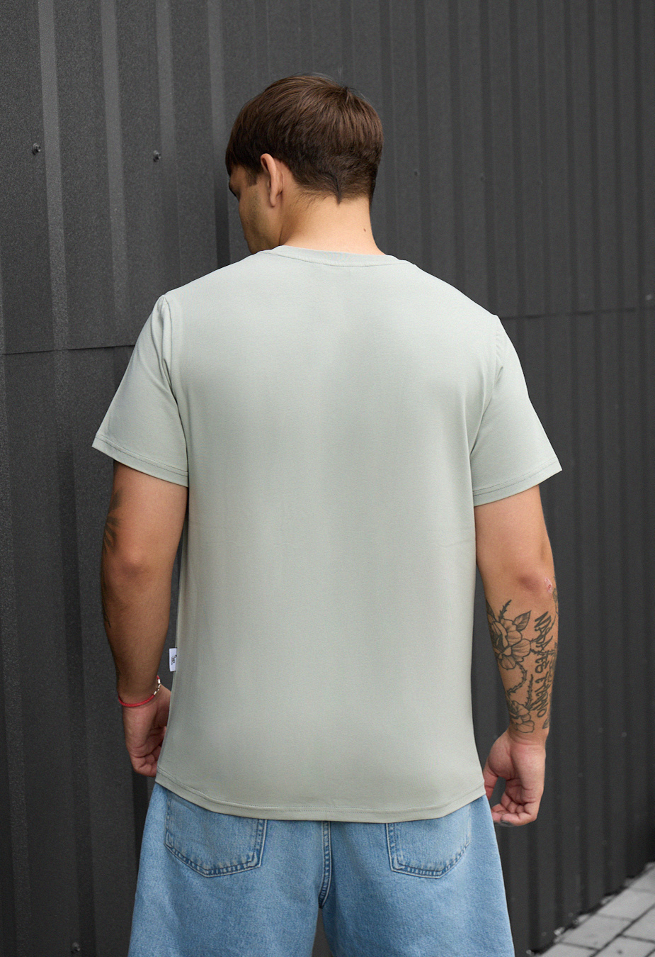 Tricou Staff pi gray olive