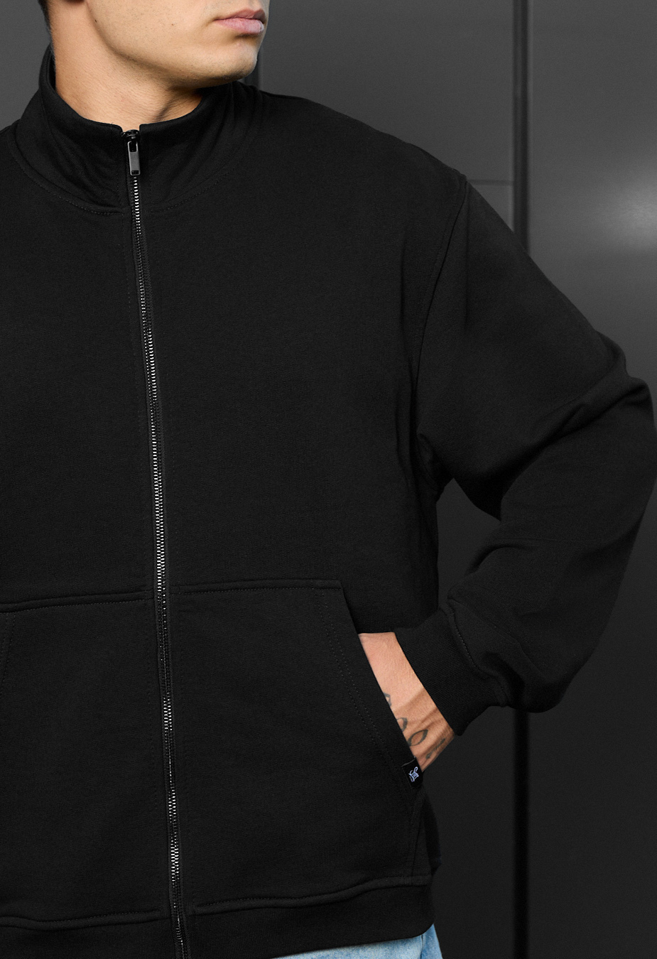 Bluză Staff ry black oversize