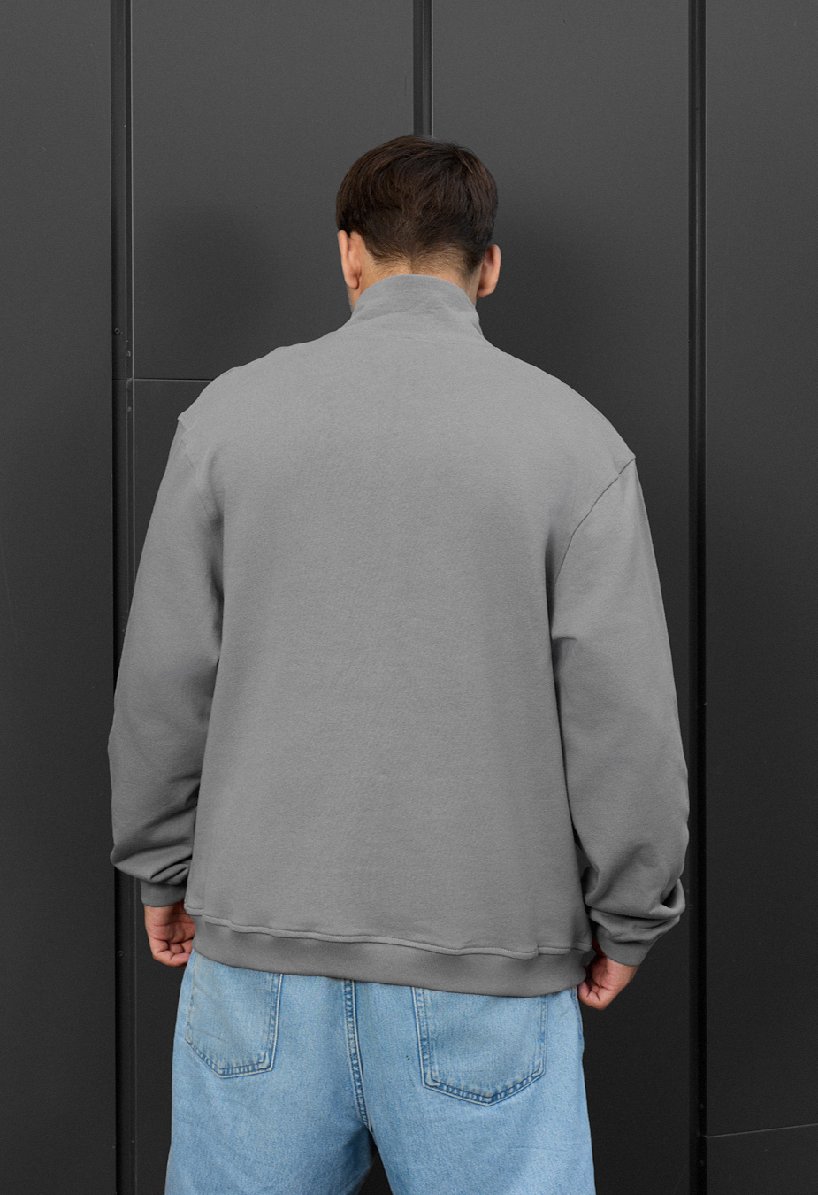 Bluză Staff ry gray oversize