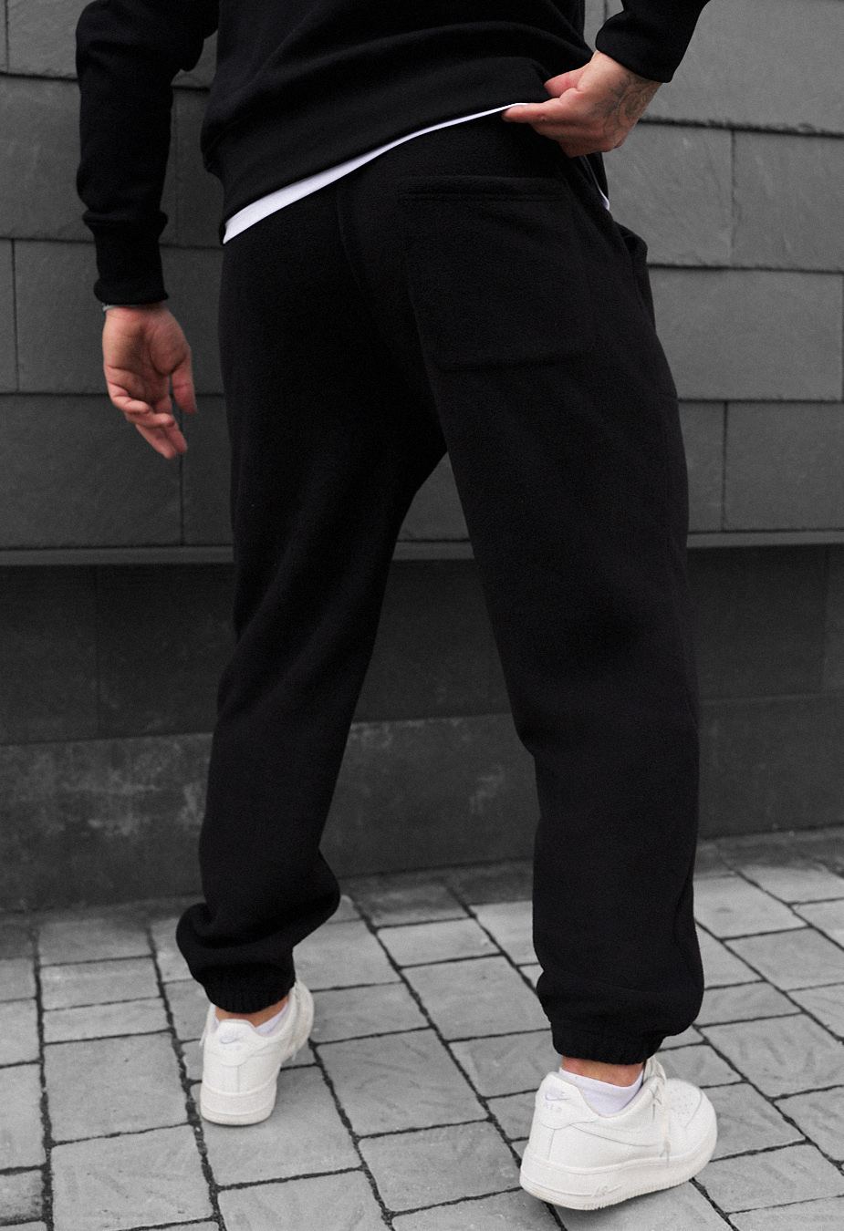 Pantaloni de trening Staff al black fleece