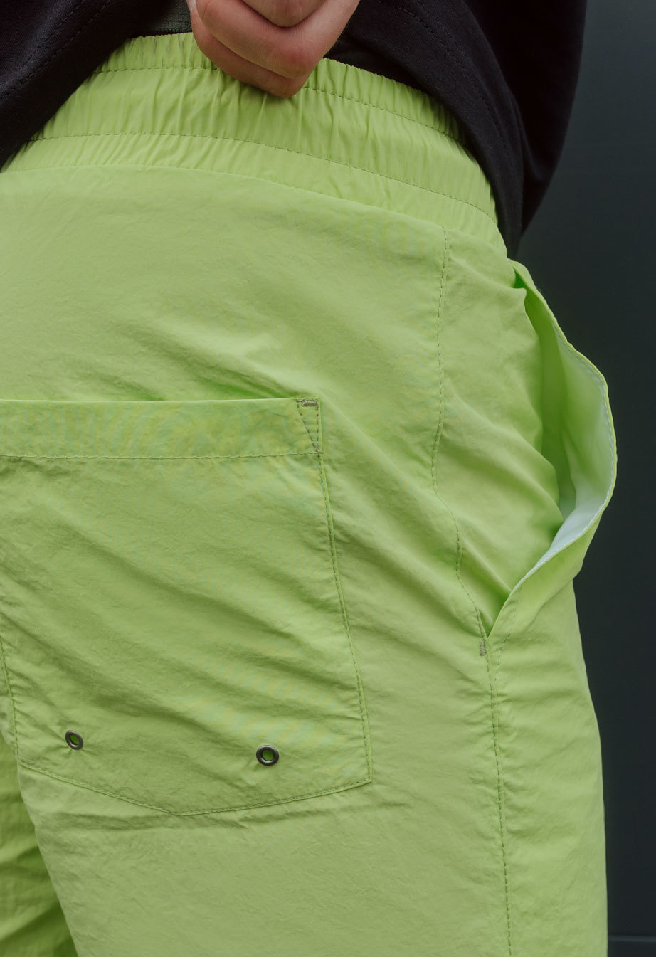 Pantaloni scurți de plajă Staff light green basic
