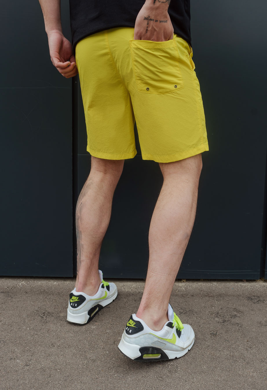  Pantaloni scurți de plajă Staff yellow basic