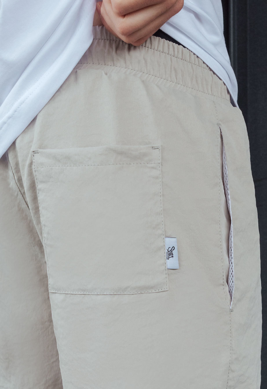 Pantaloni scurți de plajă Staff yu light gray