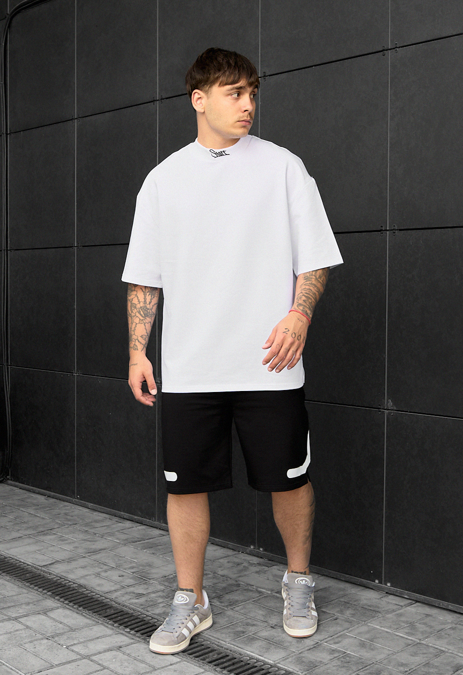 Set de vară tricou + pantaloni scurți Staff di