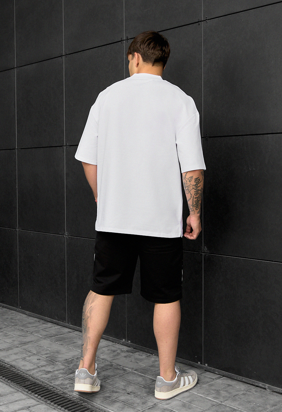 Set de vară tricou + pantaloni scurți Staff di