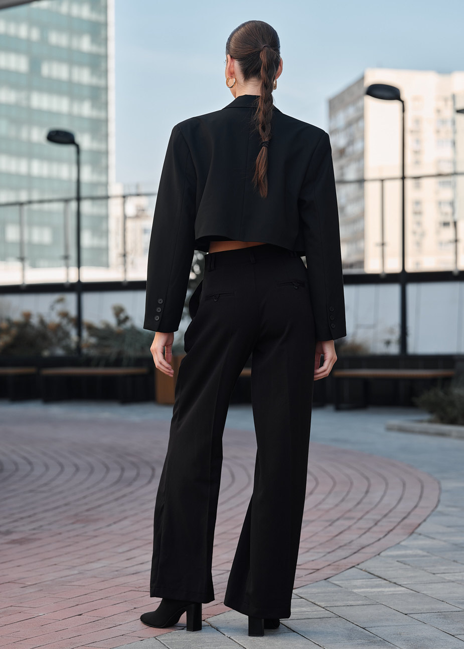 Pantaloni de damă Staff as black